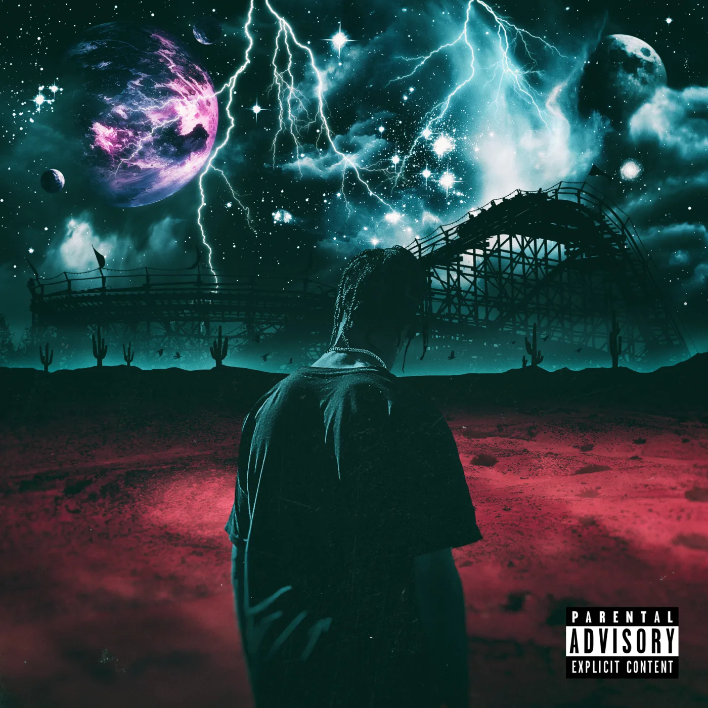 Travis Scott Astroworld — proposed album artwork
